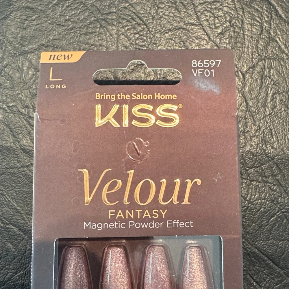 Kiss soft, shimmering pink, Press-On Nails, NEW